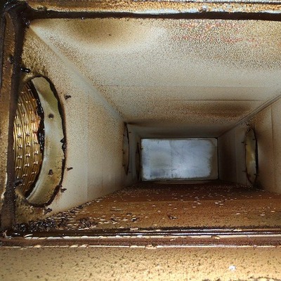 Auro Line Lüfungsreinigung - Vorher